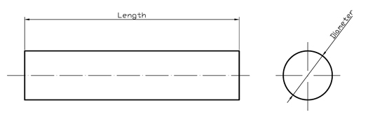 sapphire-cylindrical-rod